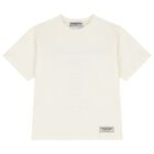 Ivory Logo Oversized Fit T-Shirt, 1, hi-res