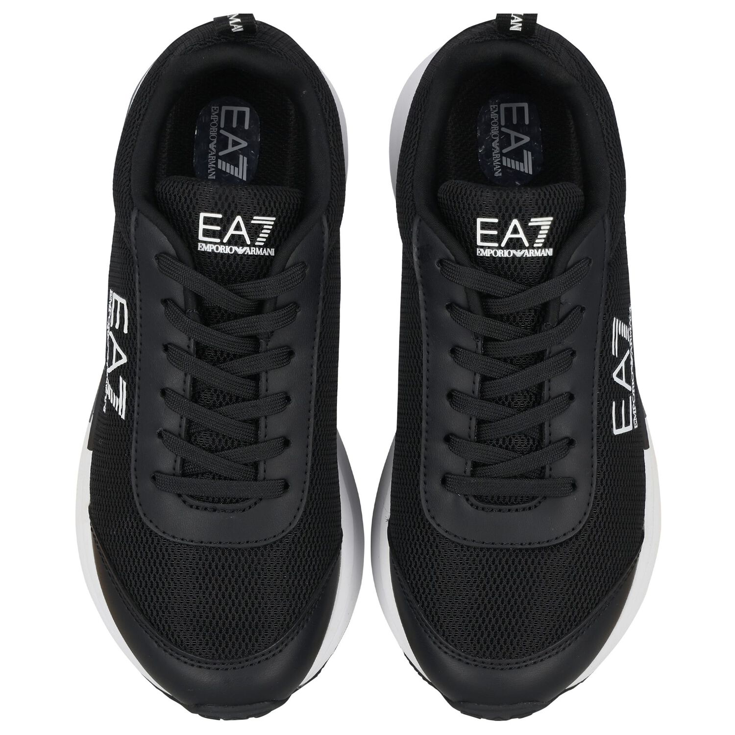 Black & White Logo Trainers, 2, hi-res
