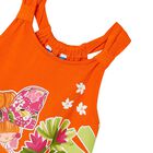 Girls Orange Dress, 2, hi-res