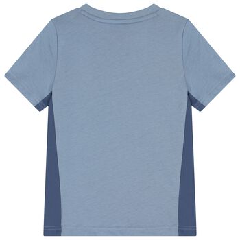 Boys Blue Logo T-Shirt
