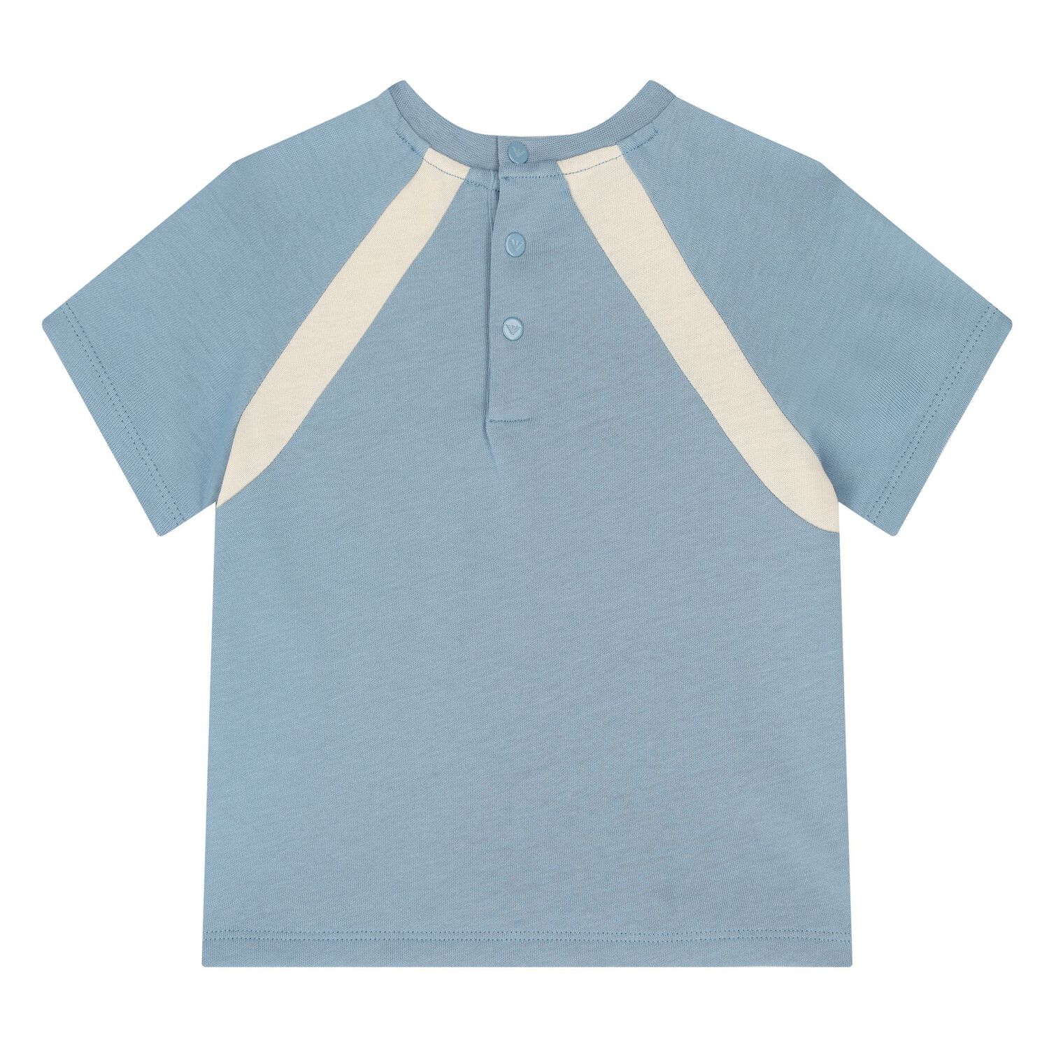 Younger Boys Blue Logo T-Shirt, 2, hi-res