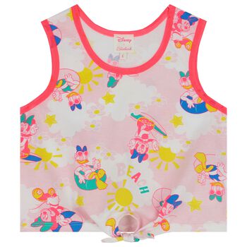 Girls Pink Disney Sleeveless Top