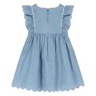 Younger Girls Blue Dress Set, 1, hi-res