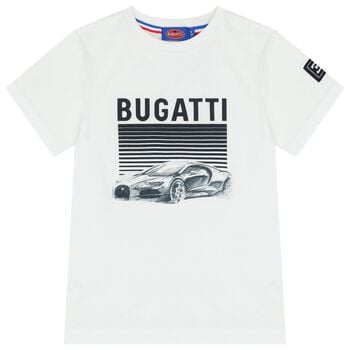 Boys White Logo T-Shirt