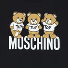Black Teddy Bear Logo T-Shirt, 2, hi-res