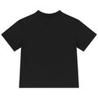 Black Teddy Bear Logo T-Shirt, 1, hi-res