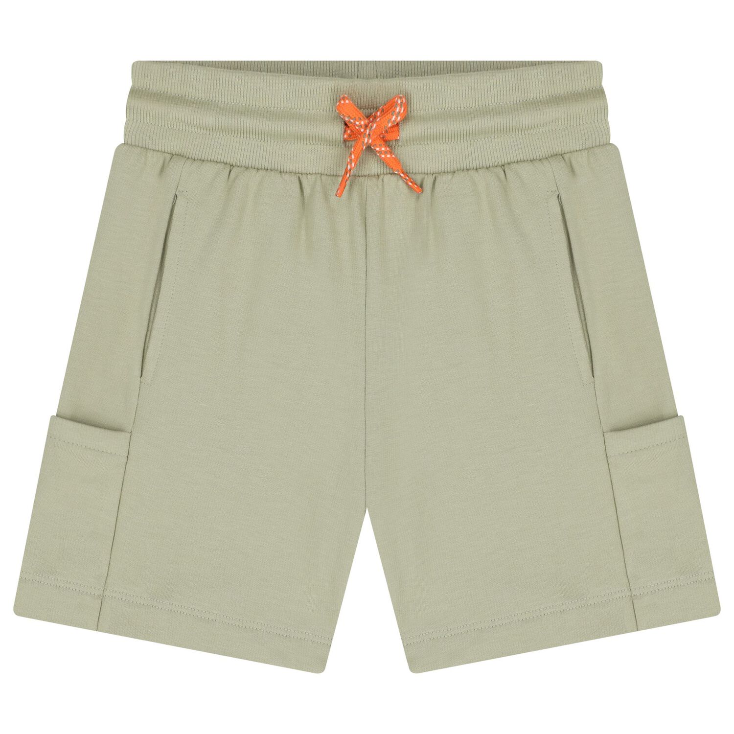 Boys White & Green Surfboard Shorts Set, 1, hi-res