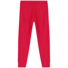 Girls Pink Logo Joggers, 1, hi-res