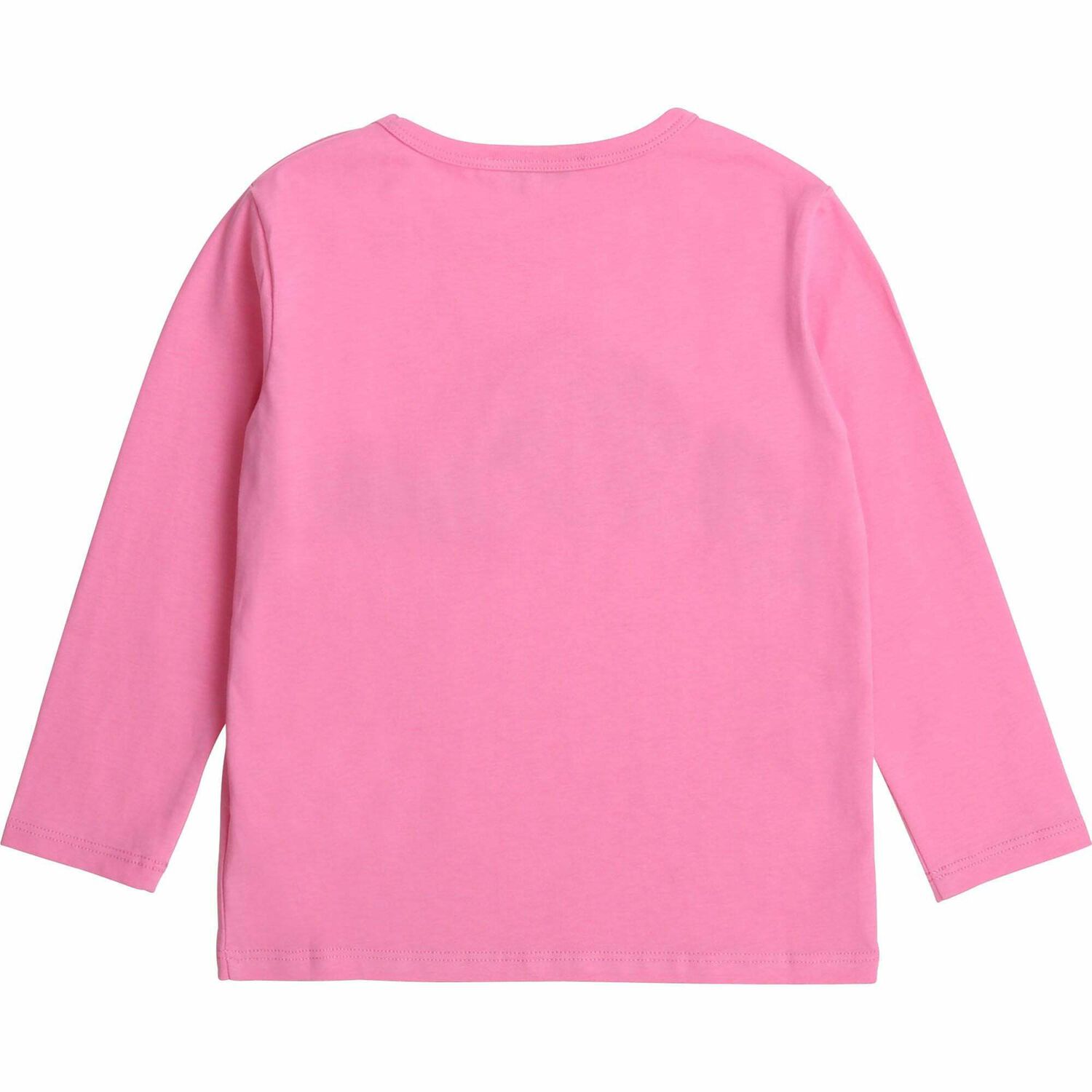 Girls Pink Sequin Logo Top, 1, hi-res image number null