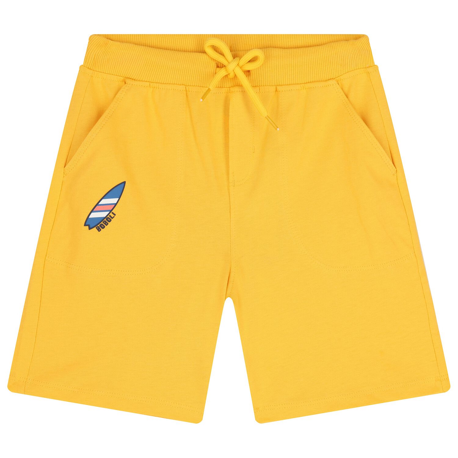 Boys Yellow Shorts, 1, hi-res