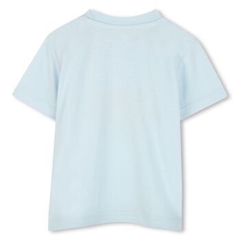 Younger Blue Tiger Logo T-Shirt