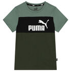 Boys Green & Black Logo T-Shirt, 4, hi-res