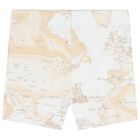 White & Beige Geo Map Babygrow Gift Set, 1, hi-res
