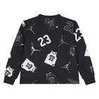 Younger Boys Black Jordan Trousers Set, 1, hi-res