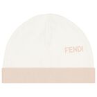 White & Beige Logo Babygrow Gift Set, 2, hi-res