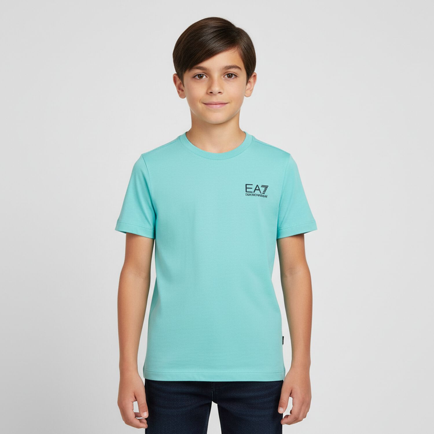 Boys Aqua Logo T-Shirt, 7, hi-res