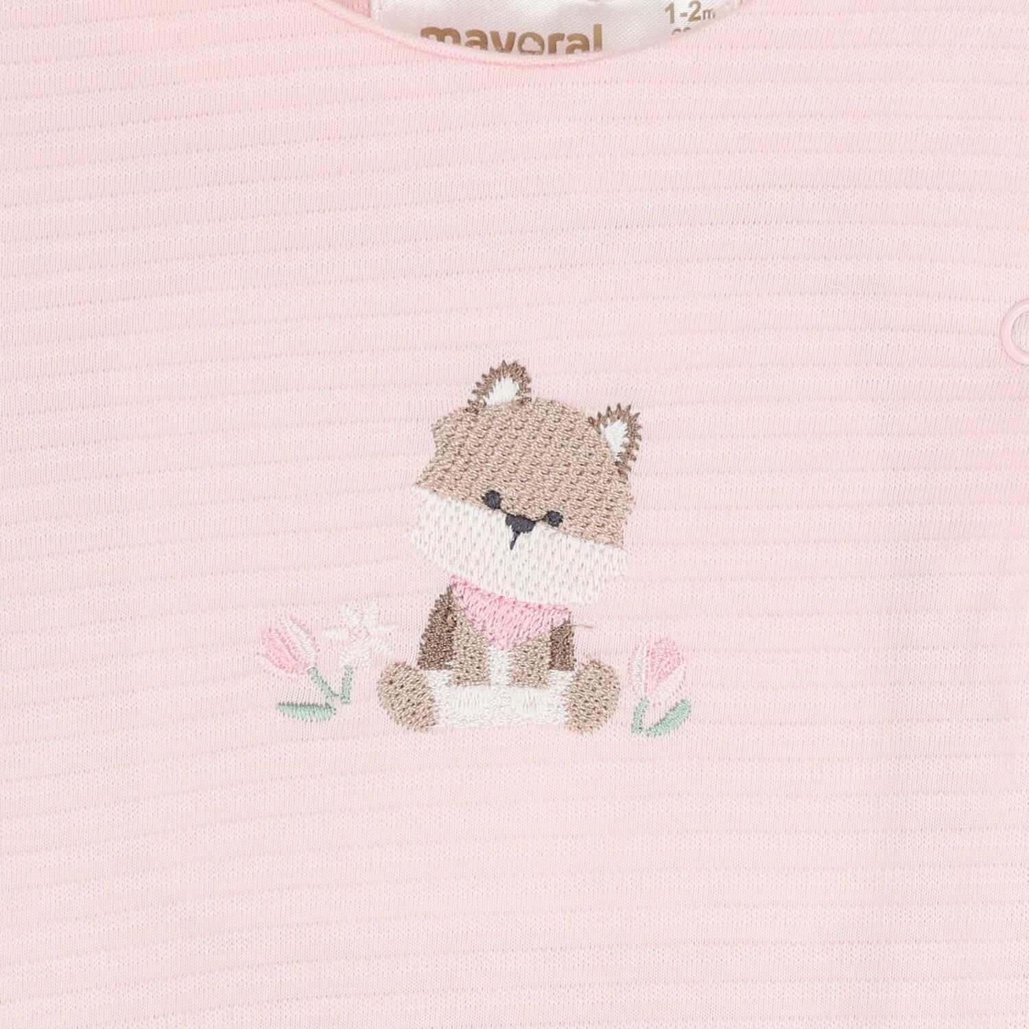 Baby Girls Pink Rompers ( 2-Pack ), 1, hi-res