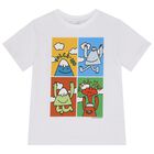 Boys White Volcano T-Shirt, 1, hi-res