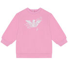 Younger Girls Pink Logo Leggings Set, 1, hi-res