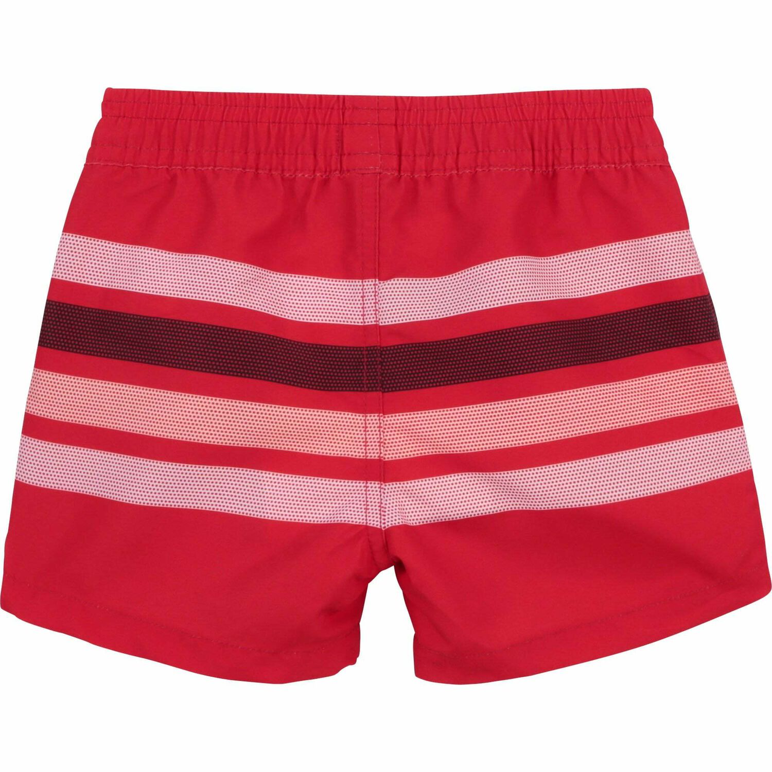 Younger Boys Red Logo Swim Shorts, 1, hi-res