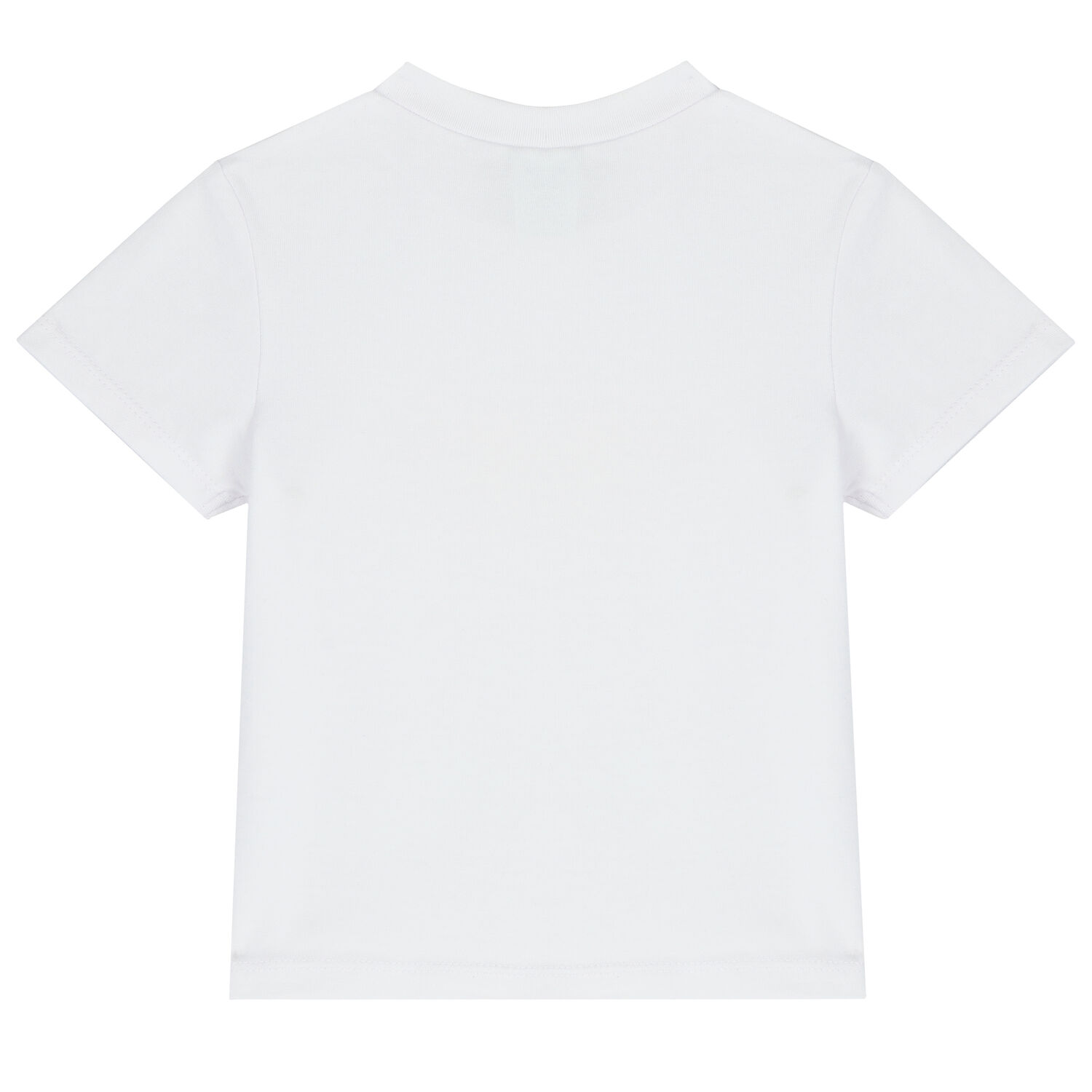 Baby Girls White Logo T-Shirt, 1, hi-res