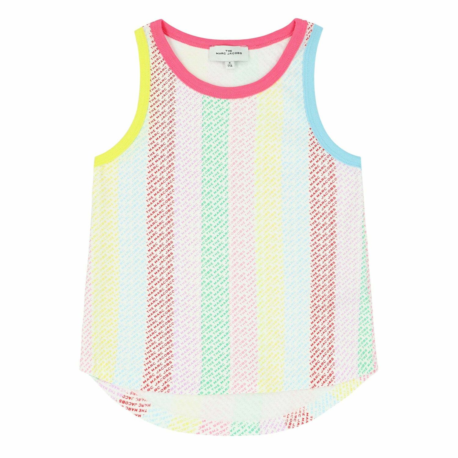 Girls Multicoloured Logo Top, 1, hi-res image number null