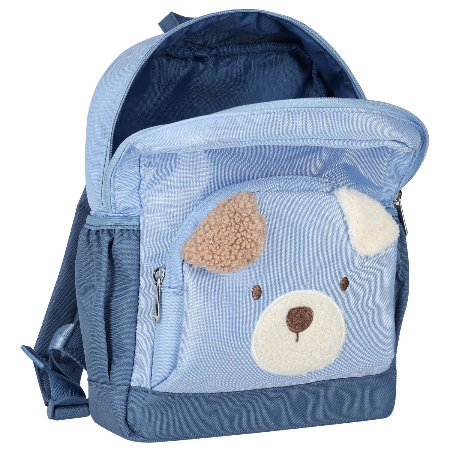 Boys Blue Puppy Backpack, 3, hi-res