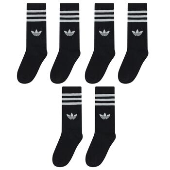 Black Logo Socks ( 3-Pack )