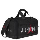 Black Jordan Logo Duffle Bag, 1, hi-res