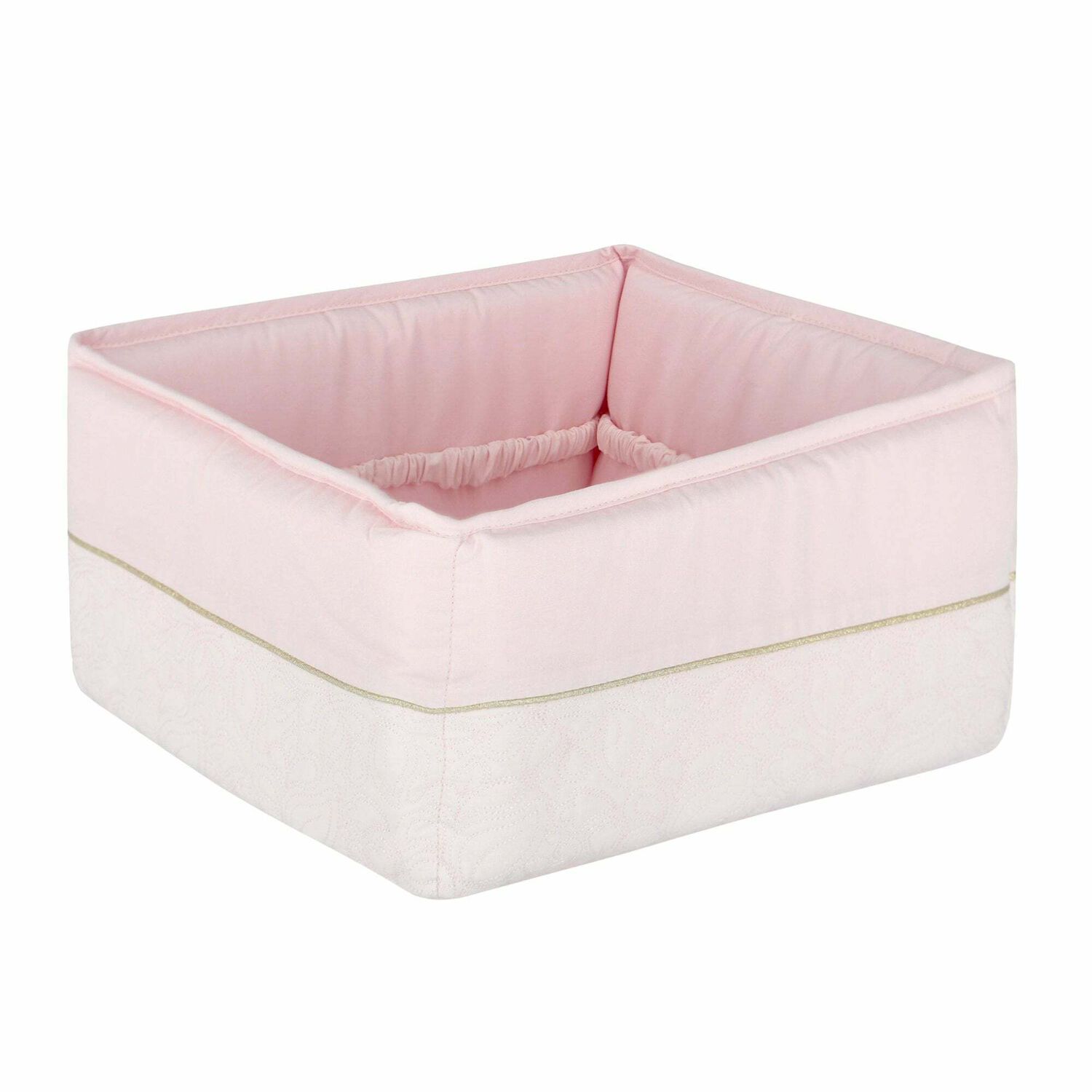 Baby Pink & Gold Accessory Basket, 2, hi-res image number null