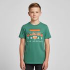 Boys Green Logo T-Shirt, 3, hi-res