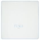 Baby Boys Ivory & Blue Logo Blanket, 2, hi-res