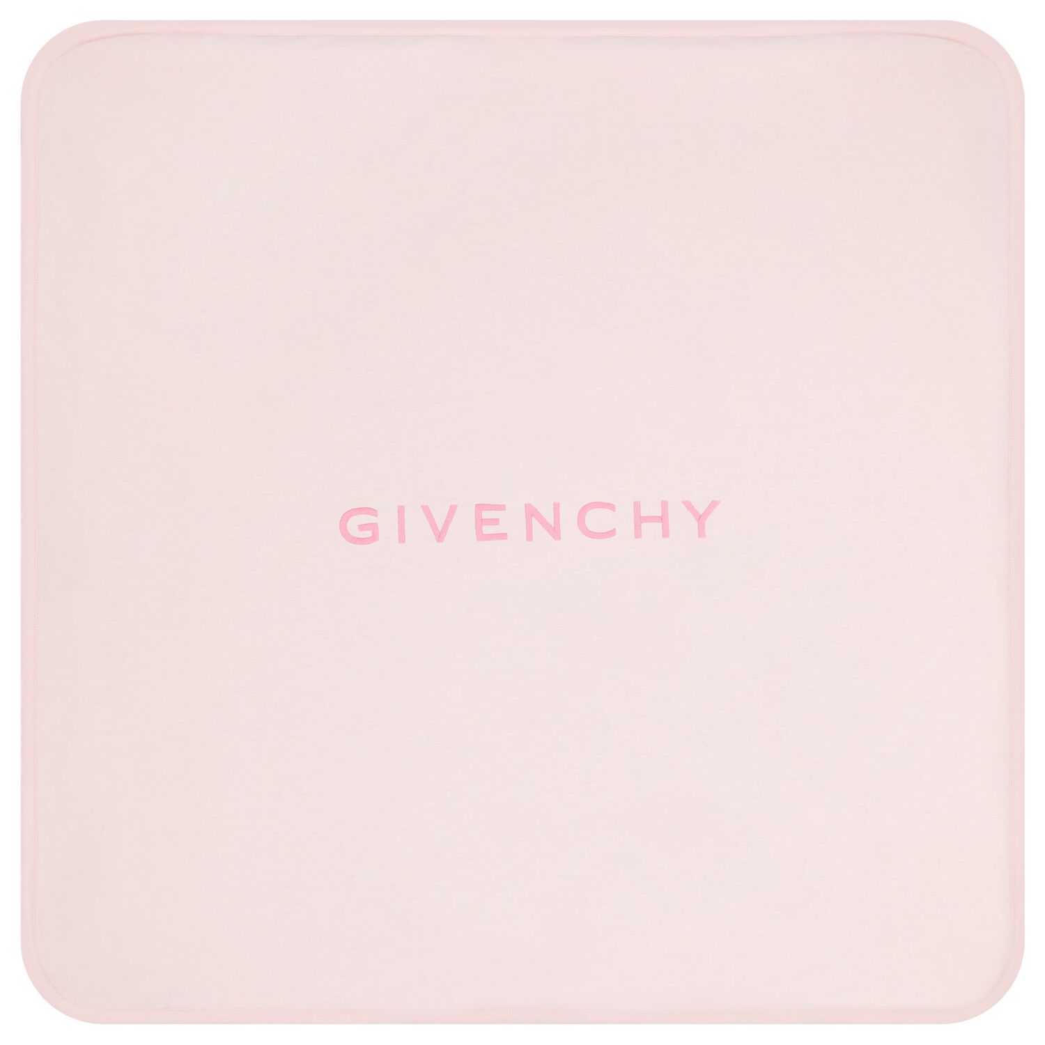 Baby Girls Pink Logo Blanket & Hat Set, 1, hi-res