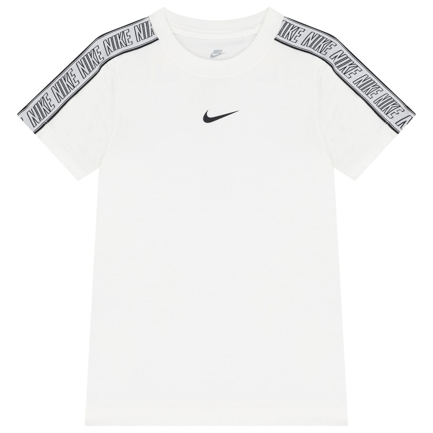 Boys White Logo T-Shirt, 2, hi-res