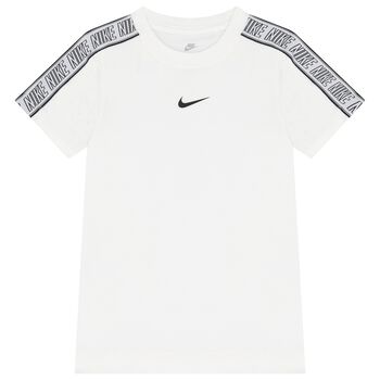 Boys White Logo T-Shirt