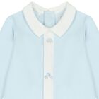 Baby Boys Blue & White Babygrow Set, 1, hi-res