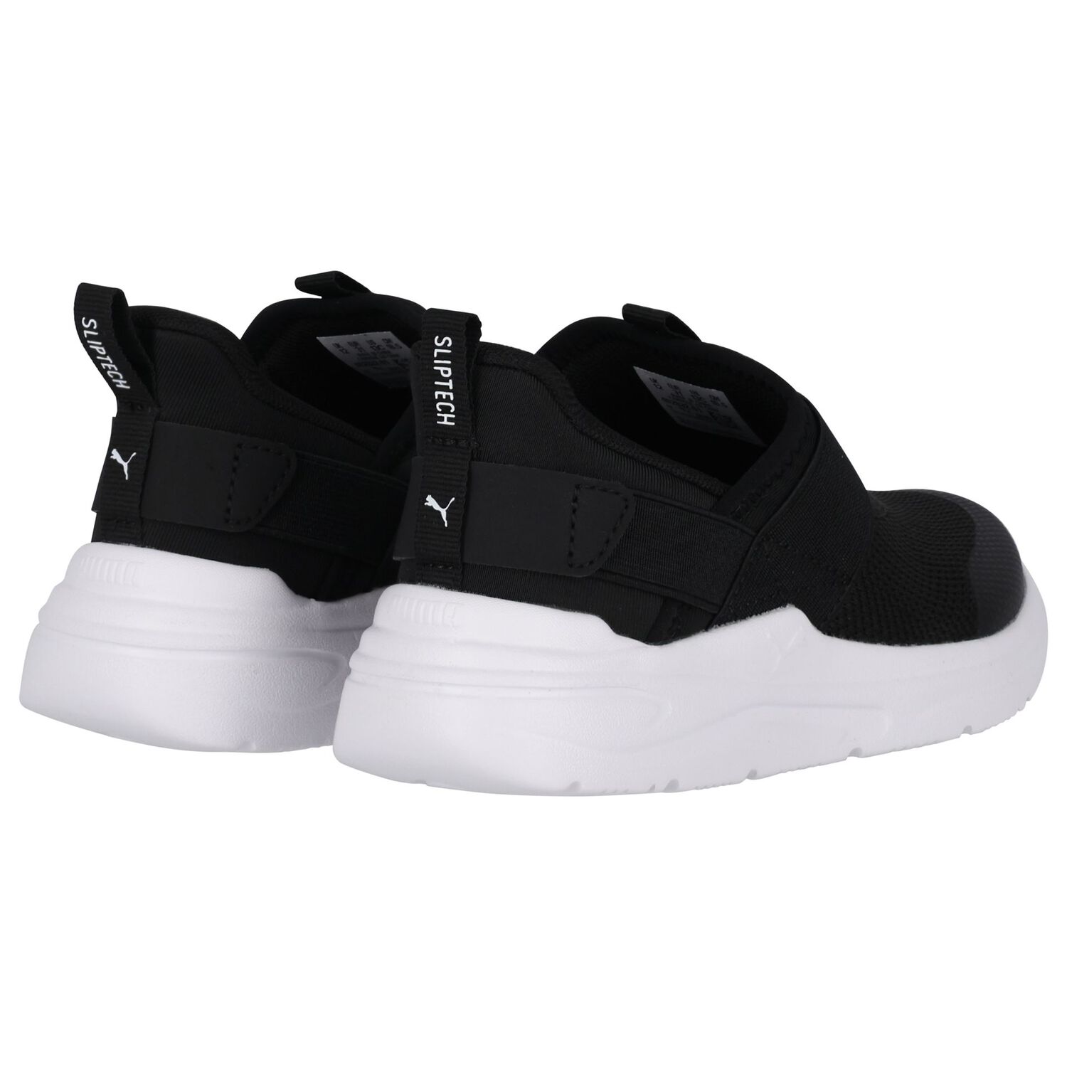 Black Soft Wired 2 Sliptech Trainers, 1, hi-res