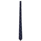 Boys Navy Blue Polo Bear Logo Tie, 1, hi-res
