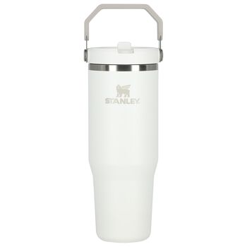 White Ice Flow Flip Straw Tumbler