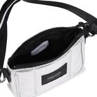 Girls Silver Logo Handbag, 1, hi-res