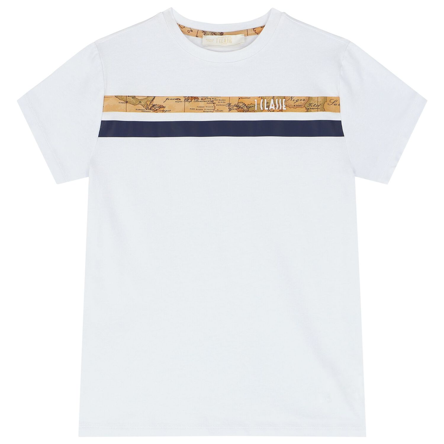 Boys White Logo Shorts Set, 1, hi-res