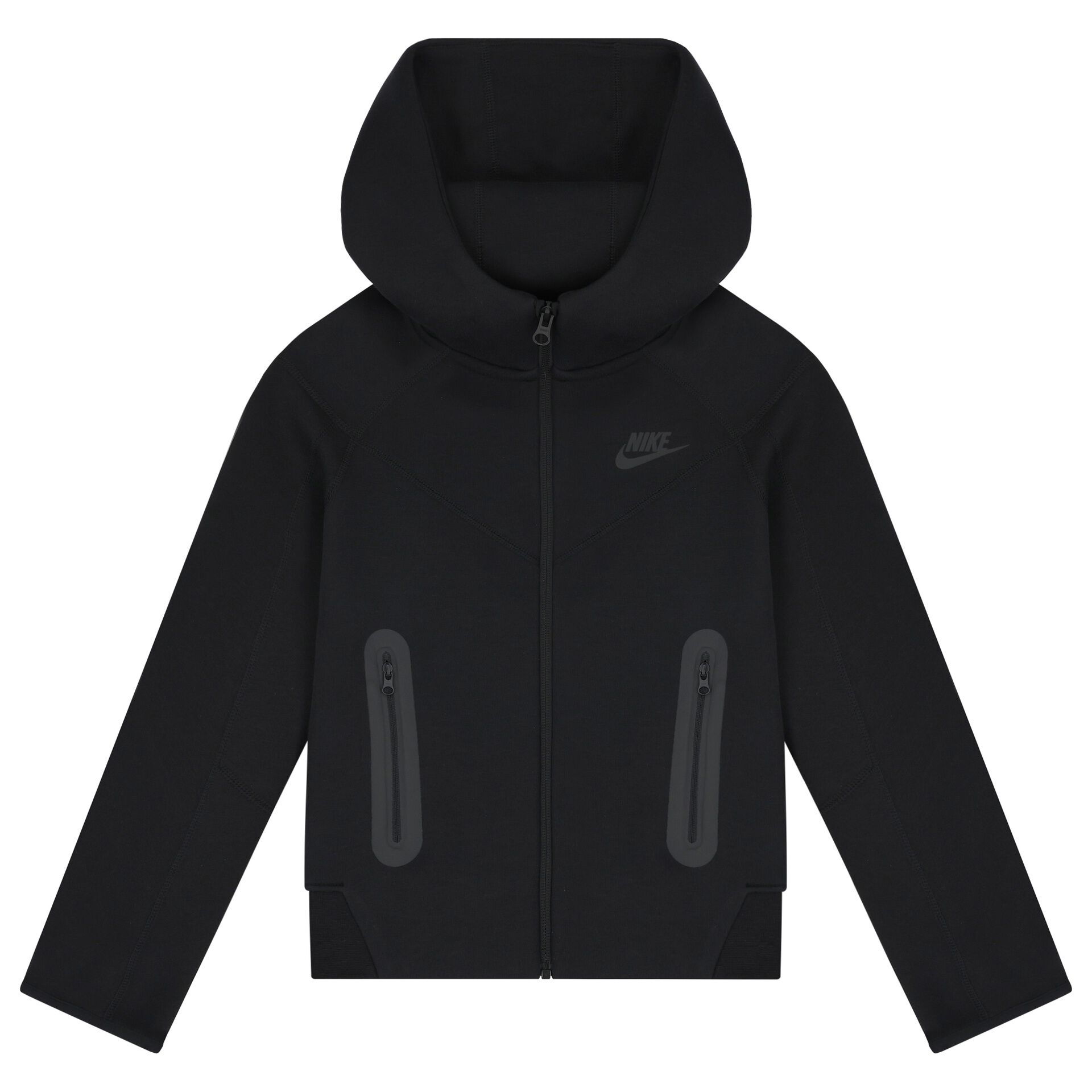 nike black logo hoodie
