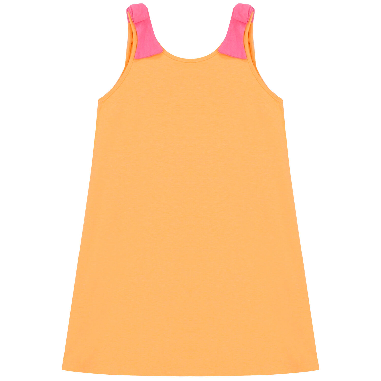 Girls Orange & Pink Dress, 1, hi-res image number null