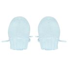 Baby Boys Blue Mittens & Booties Gift Set, 1, hi-res