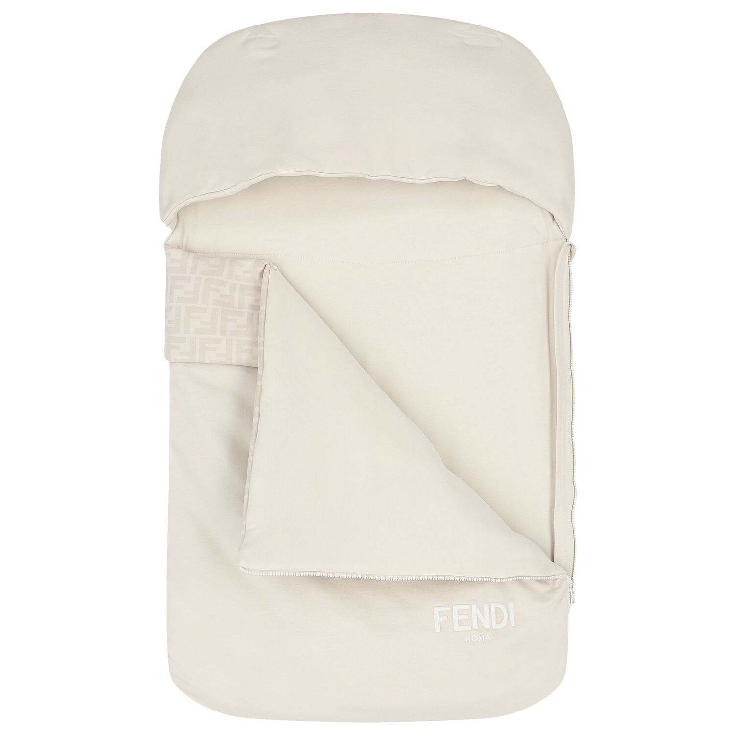 Beige Logo Baby Nest, 3, hi-res