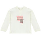 Baby Girls Pink & Ivory 3 Piece Tracksuit, 1, hi-res