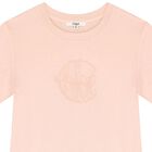 Girls Pink Logo Dress, 1, hi-res