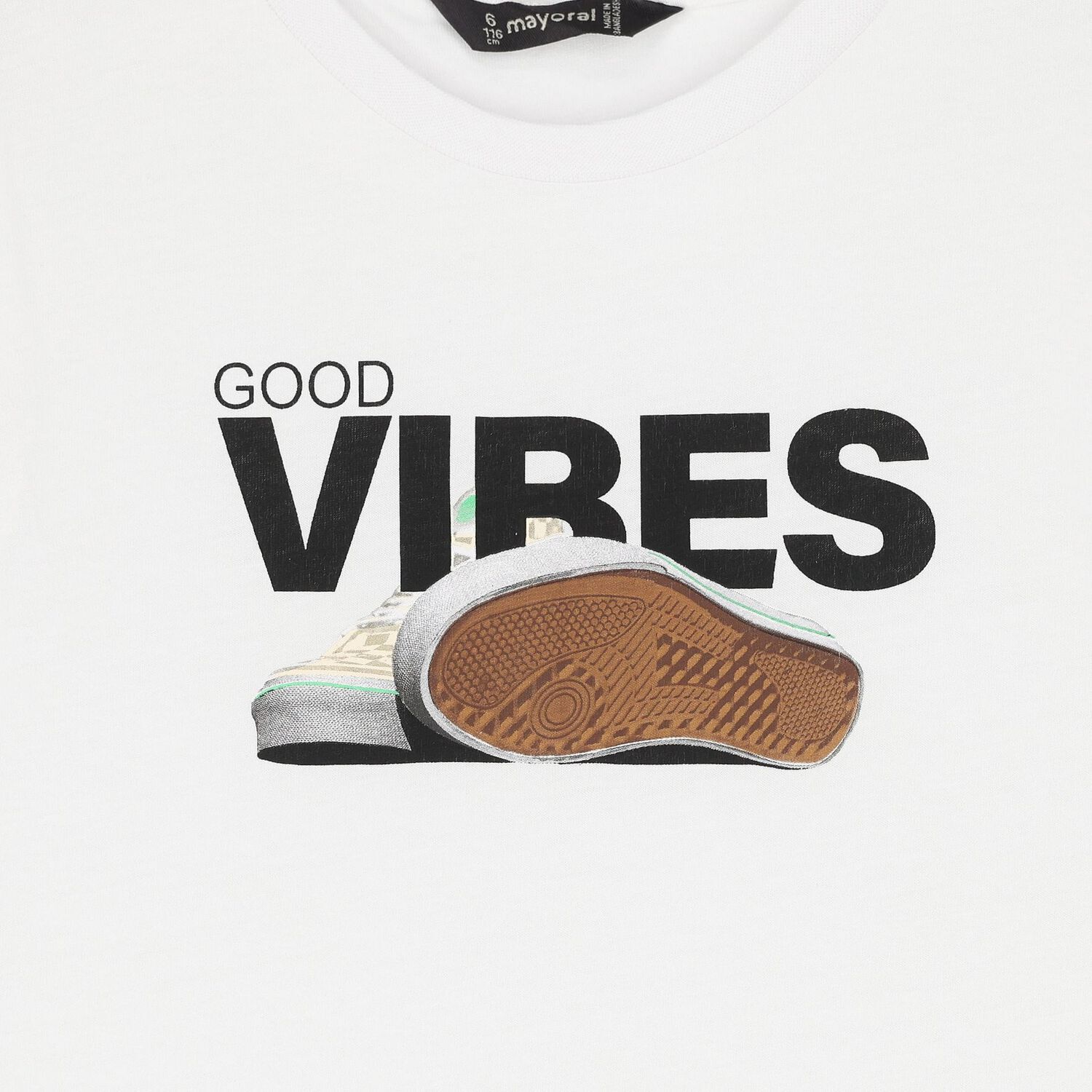 Boys Green & White Printed T-Shirts, 1, hi-res image number null