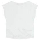 Girls Mini Me White Logo T-Shirt, 1, hi-res