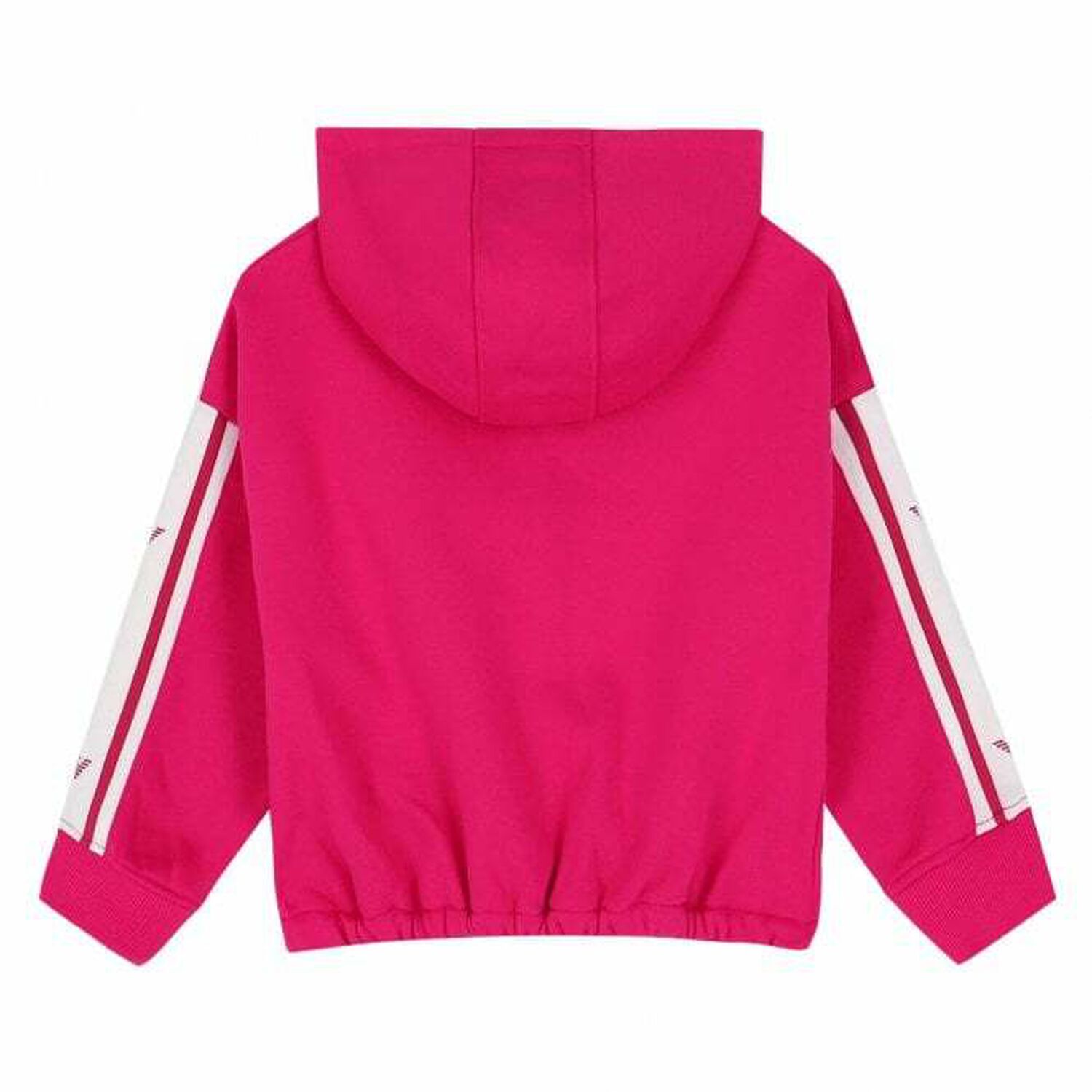 Girls Pink Logo Zip-Up Top, 1, hi-res image number null